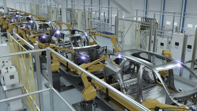 生产线全自动化 智慧工厂 制造业