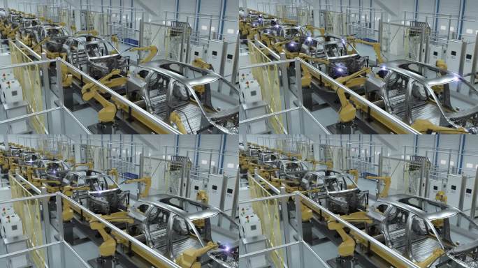 生产线全自动化 智慧工厂 制造业