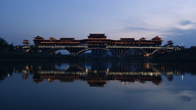 三台县-凯江廊桥