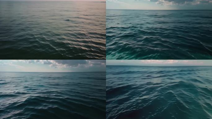 海平面镜头拉升