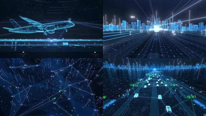 交通工具实体科技网络虚拟现实数字城市