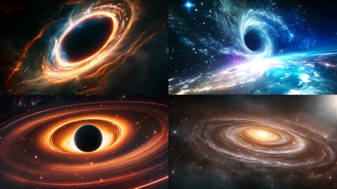 宇宙星空银河星黑洞科幻