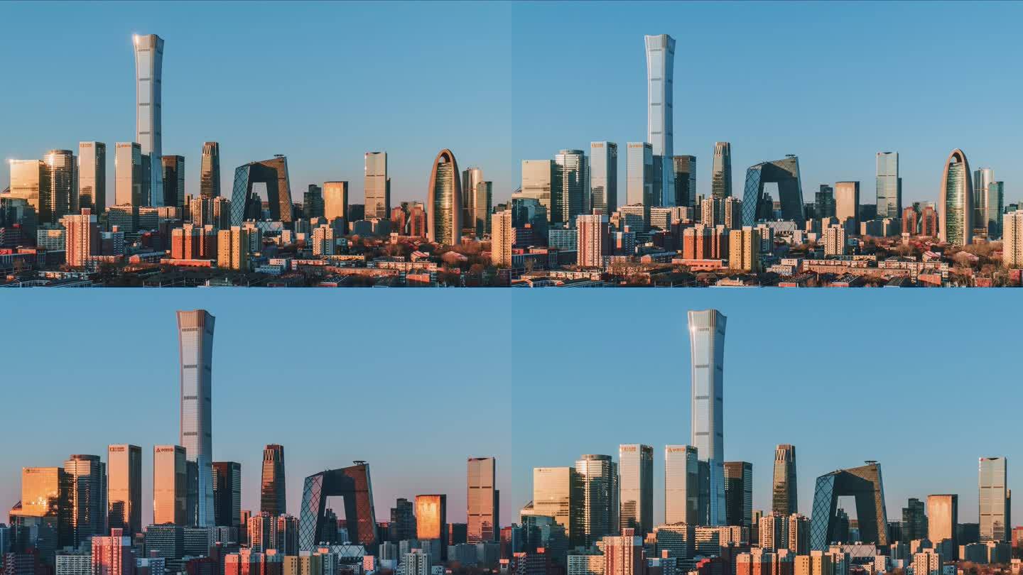 北京国贸cbd日出