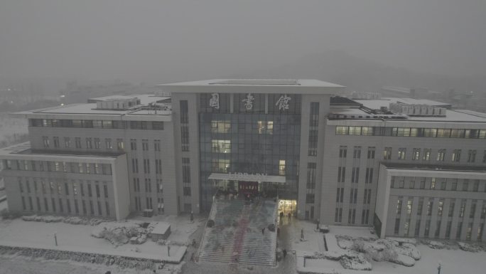 南京邮电大学雪景