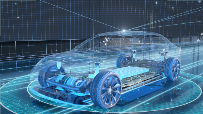 未来科技感汽车新能源