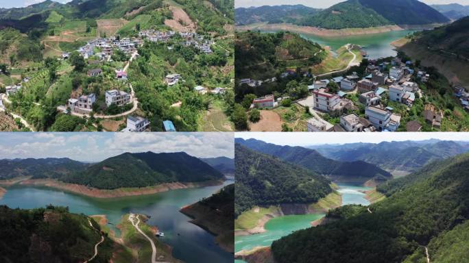 西林县万峰湖旁那扛村