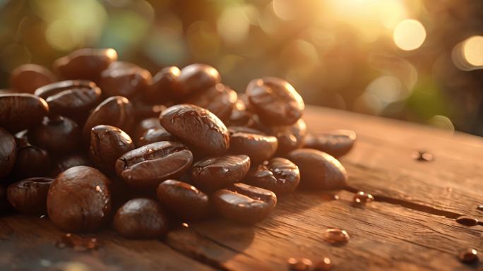 咖啡豆 咖啡树 咖啡机 咖啡制作