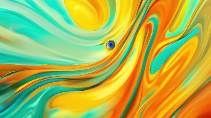 创意抽象流体艺术动态液体视频合集