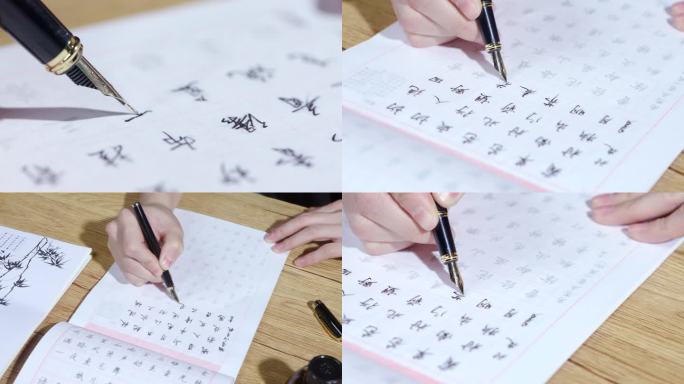 钢笔写字帖钢笔写字成人练字写字硬笔书法
