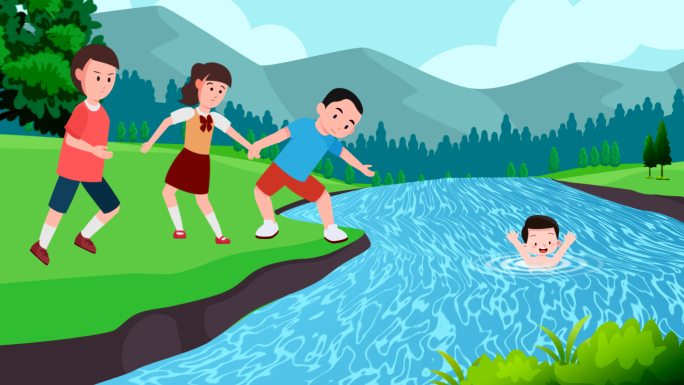 mg防溺水安全知识动画