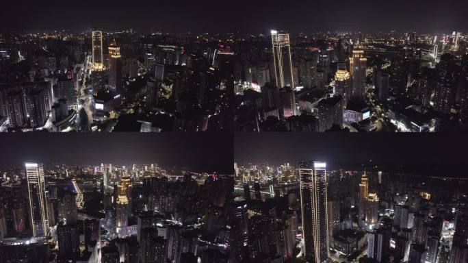 航拍南岸区夜景