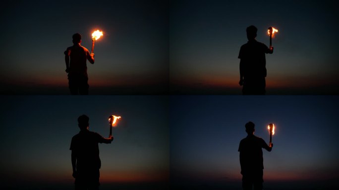 火把 火炬 燃烧 圣火