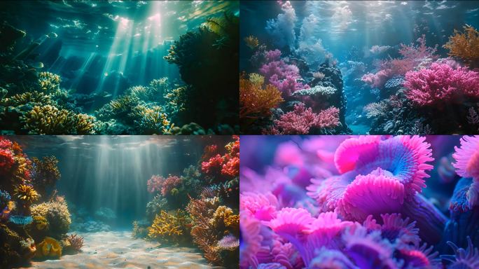 海底珊瑚视频