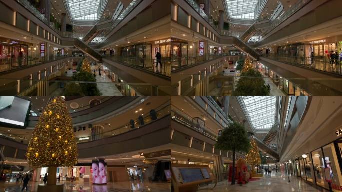 沈阳K11商场空镜高端购物中心商场逛街