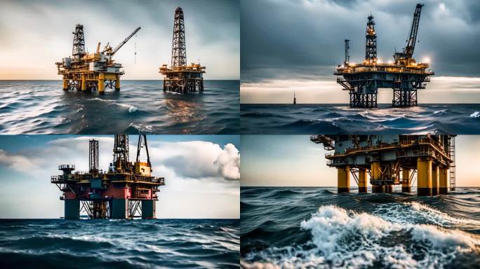 4K海洋钻井平台海洋石油