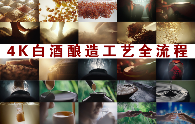 酒 白酒酿酒 酿酒工艺五粮酒糟 打酒品酒