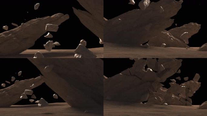 三维破碎开场