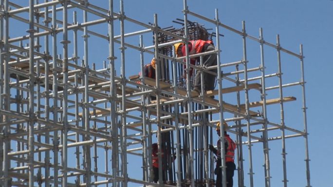 钢筋工，架子工，建筑施工