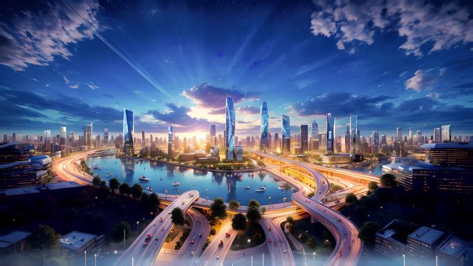 重庆地标城市AI变化3