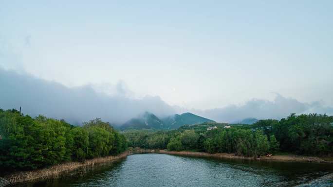 钓鱼水面