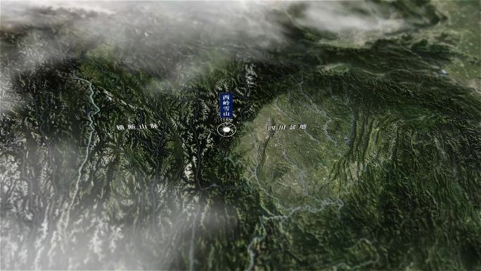 西岭雪山地图