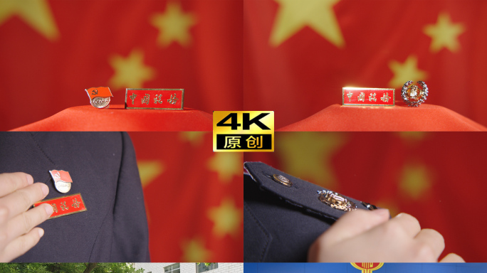 4K加长中国税务 税徽 税务元素