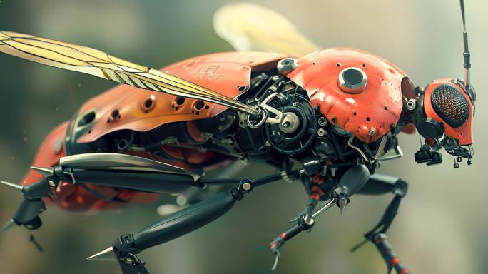 昆虫仿生机器人智能Ai机器