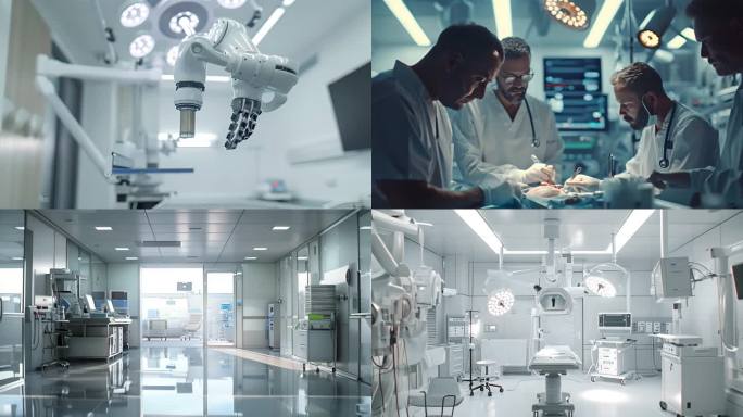 现代化手术室高科技医疗无菌环境医疗设备