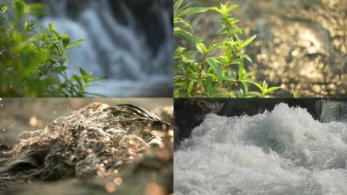 水  滴水 意境 山泉 瀑布 溪水 流水