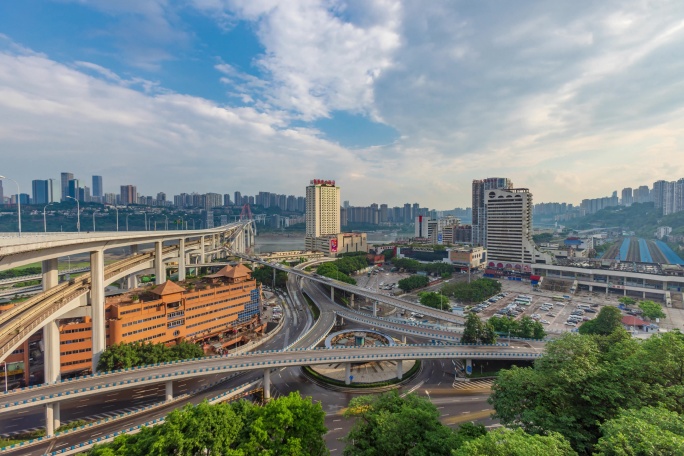 两路口菜园坝延时