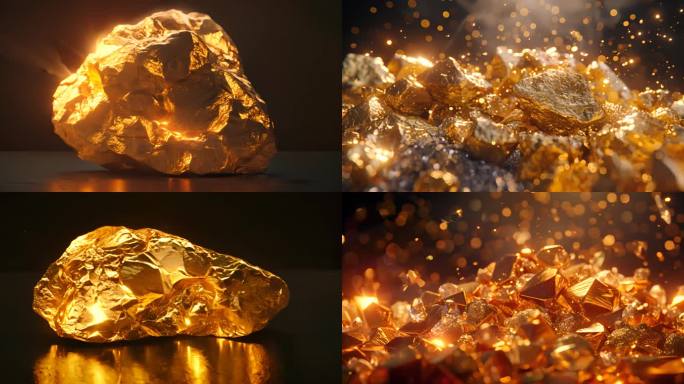 金矿矿产黄金稀有矿物质