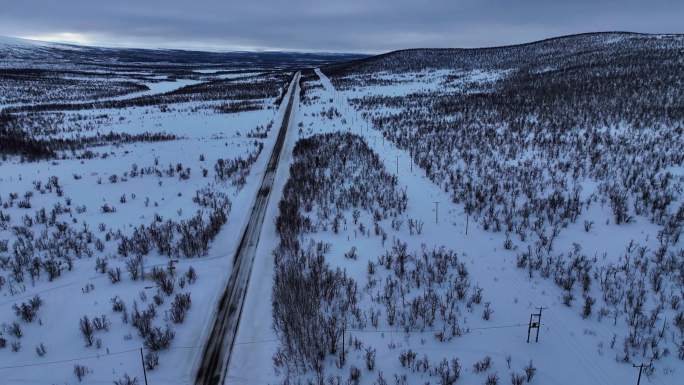 4K航拍北欧芬兰无限自然美景