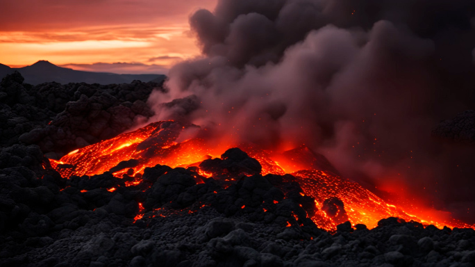 火山喷发