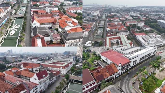 印尼雅加达老城区全景高清