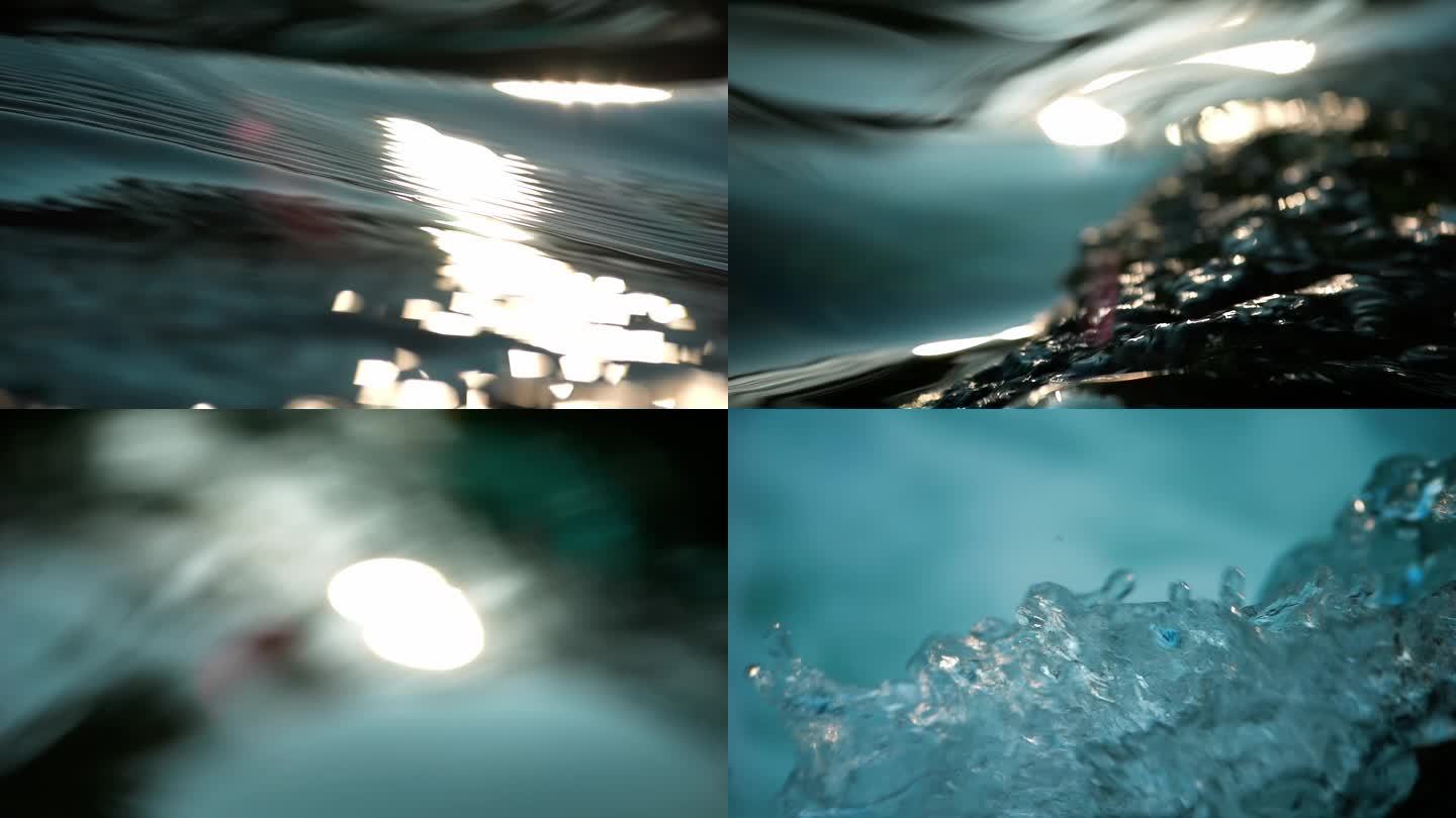 水 水面 油润 大自然溪流河流