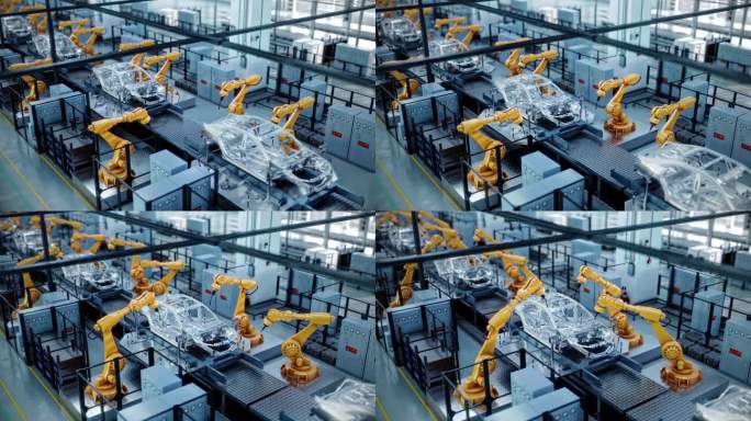 【4k】超级汽车工厂
