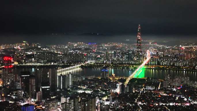 首尔最高楼夜景
