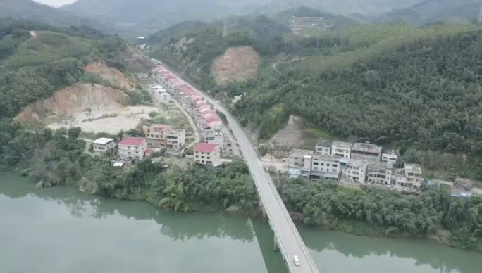 福建华安黄枣启丰楼土楼重修场景 文化旅游