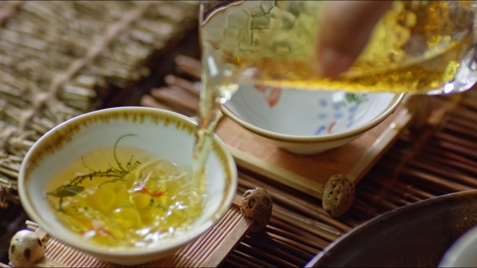 茶叶茶园茶馆泡茶喝茶采茶叶