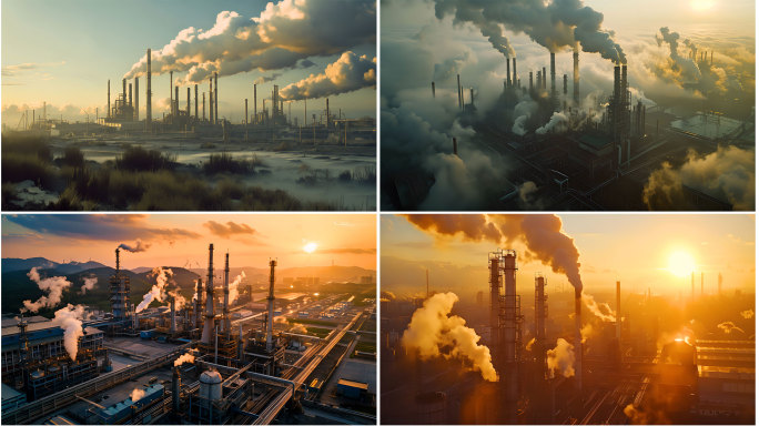 工业废气排放污染环境