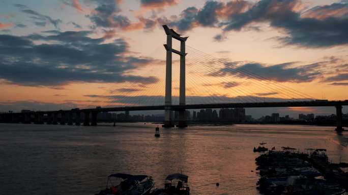 晋江大桥延时摄影以及晋江大桥多角度拍摄