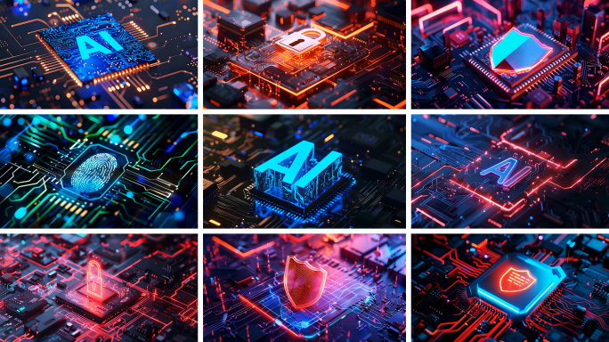 ai芯片指纹盾牌锁