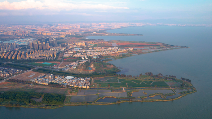 会展片区 三个半岛 海洪湿地