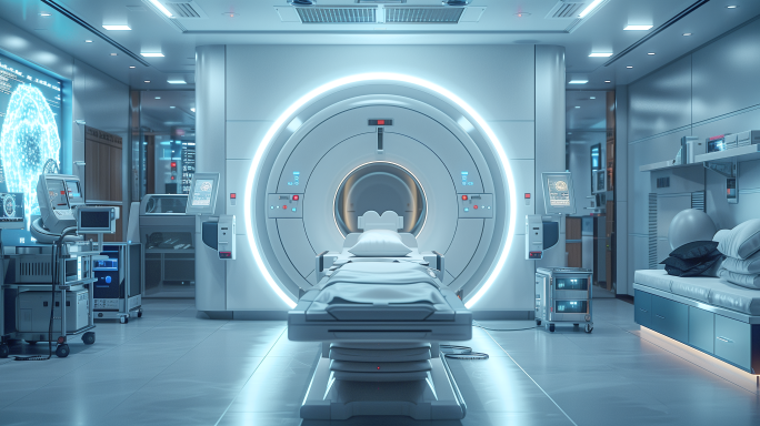 医疗智慧医院科技CT体检医生健康未来