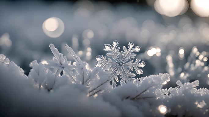 雪花冰晶