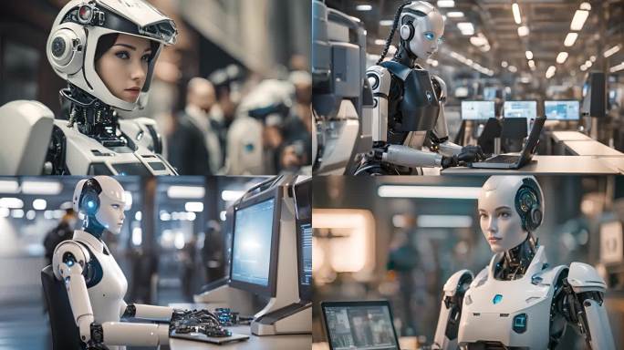 机器人 机器人警局工作 人工智能
