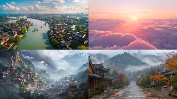 美丽乡村乡村振兴文旅小镇