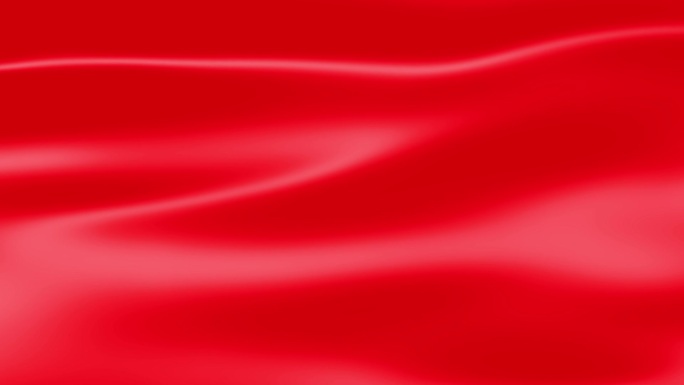 红色红绸飘动背景AE模板