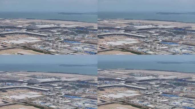 2024年4K厦门新机场翔安机场最新航拍