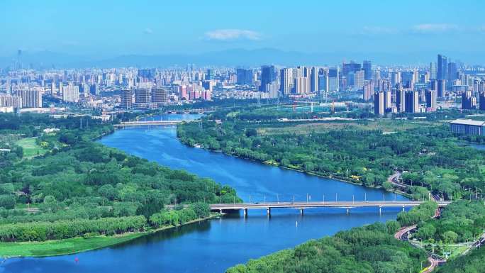 绿色北京 北京通州大运河